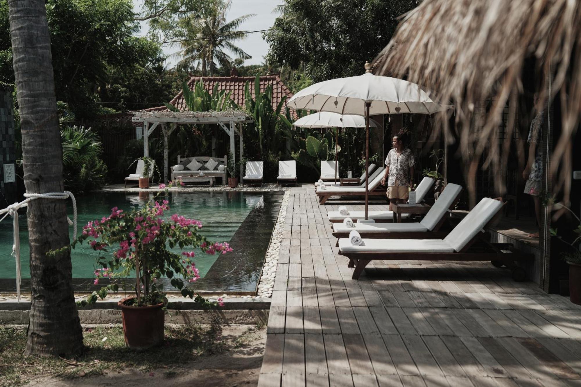 Lost Paradise Gili กีลีตราวางัน ภายนอก รูปภาพ